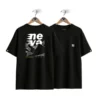 CAMISETA OVERSIZE TELA FRIA NEGRA (MOUNTAIN NEVA)